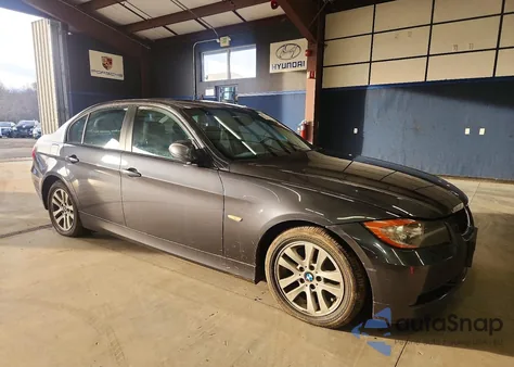 2007 BMW 328 Xi из США, поврежденный, VIN WBAVC93507K034623
